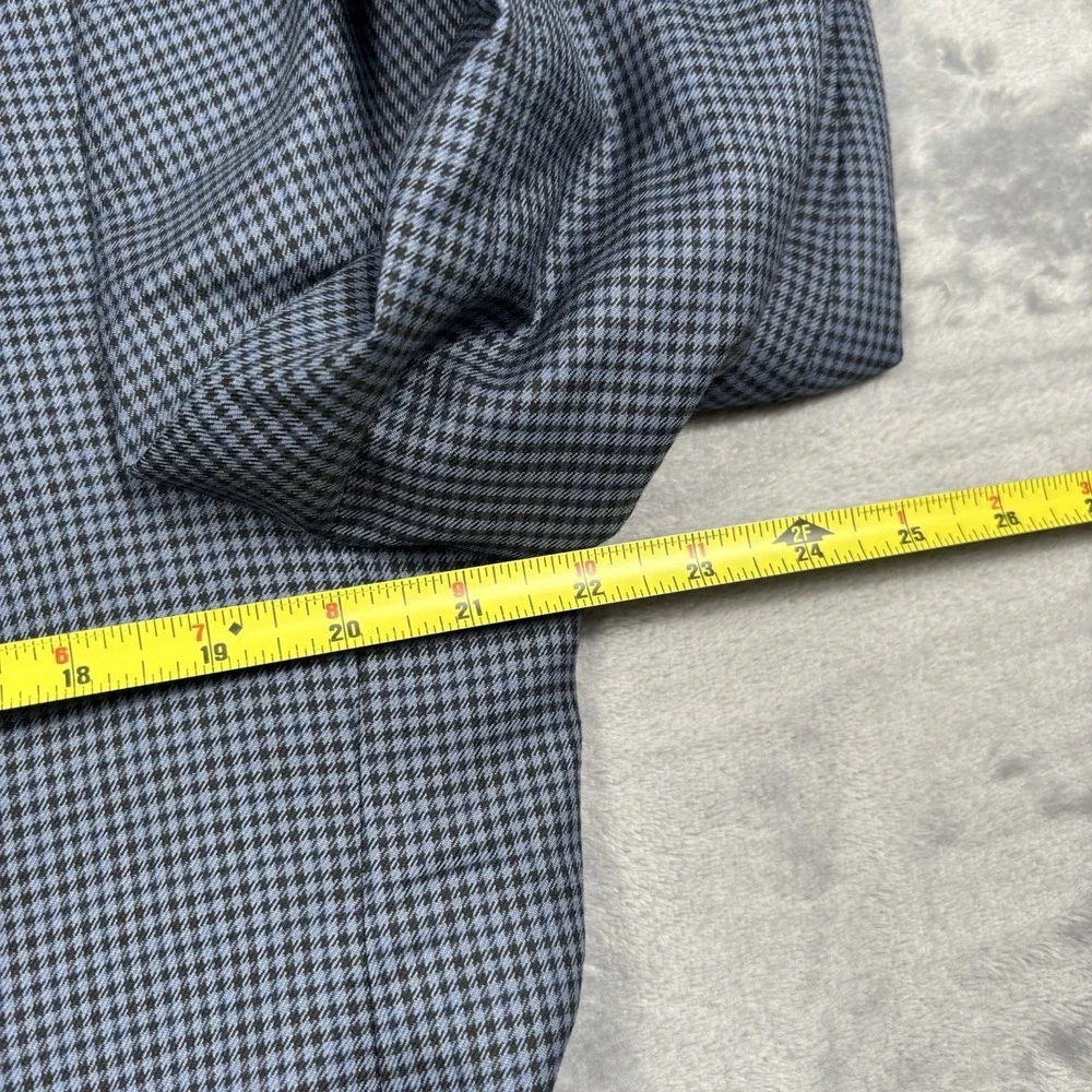 Peter Millar 42S Gray Black Houndstooth 100% Wool Sport Coat Blazer Canada